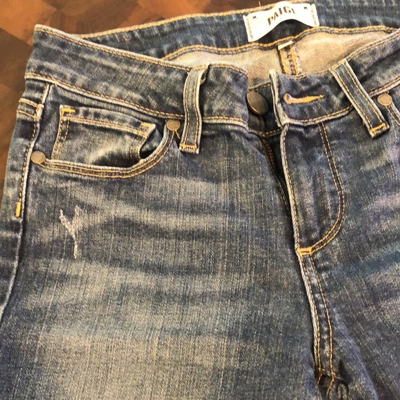 Paige Cropped Jeans - Picture 2 of 10